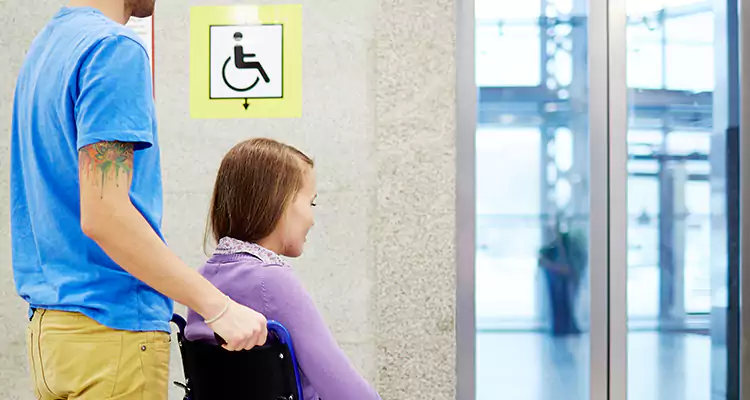 ADA Handicap Door Installation in The Crossings, FL