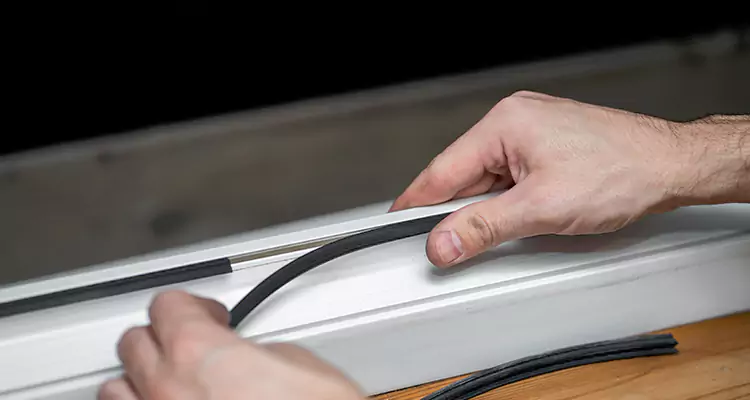 Garage Door Bottom Seal Repair in The Crossings, FL