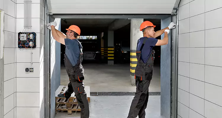 Repair Garage Door Roller Off Track in The Crossings, FL