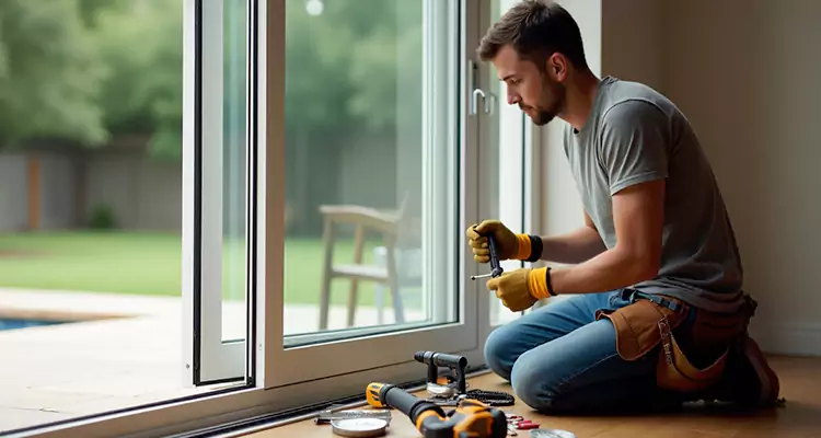 Sliding Glass Door Panel Repair in The Crossings, FL