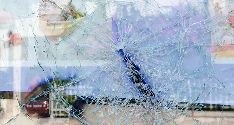 Cracked Glass Balcony Door Repair in The Crossings, FL