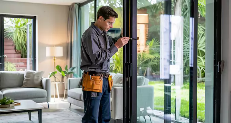 Sliding Door Jamb Lock Repair in The Crossings, FL