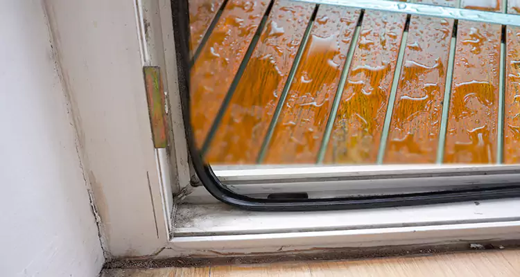 Water Leaking Wooden Patio Doors Repair in The Crossings, FL
