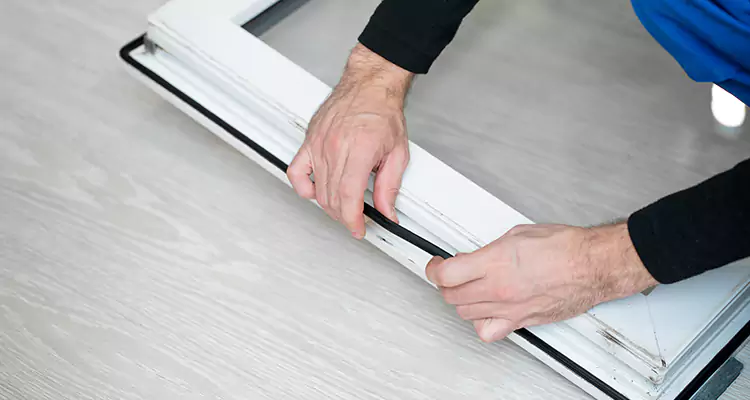 Garage Door Trim Seal Repair in The Crossings, FL