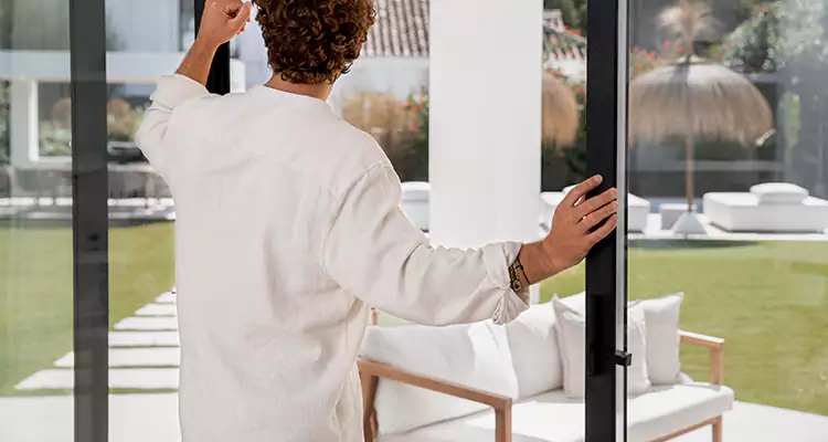 Fix Backyard Sliding Door Hard To Operate in The Crossings, FL