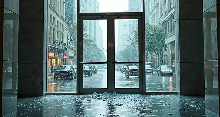 Sliding Door Leaking At Bottom Corners in The Crossings, FL