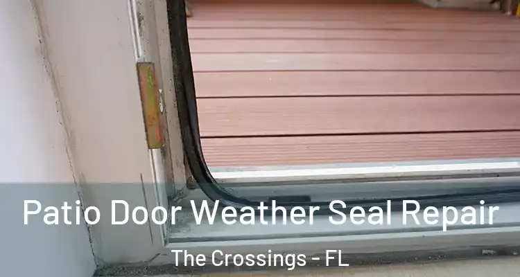 Patio Door Weather Seal Repair The Crossings - FL