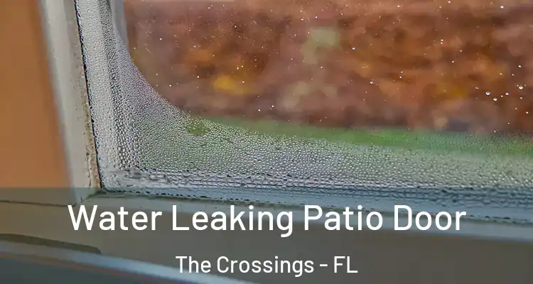  Water Leaking Patio Door The Crossings - FL